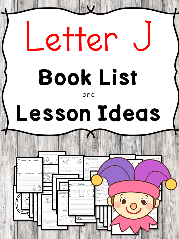 Letter J Book List