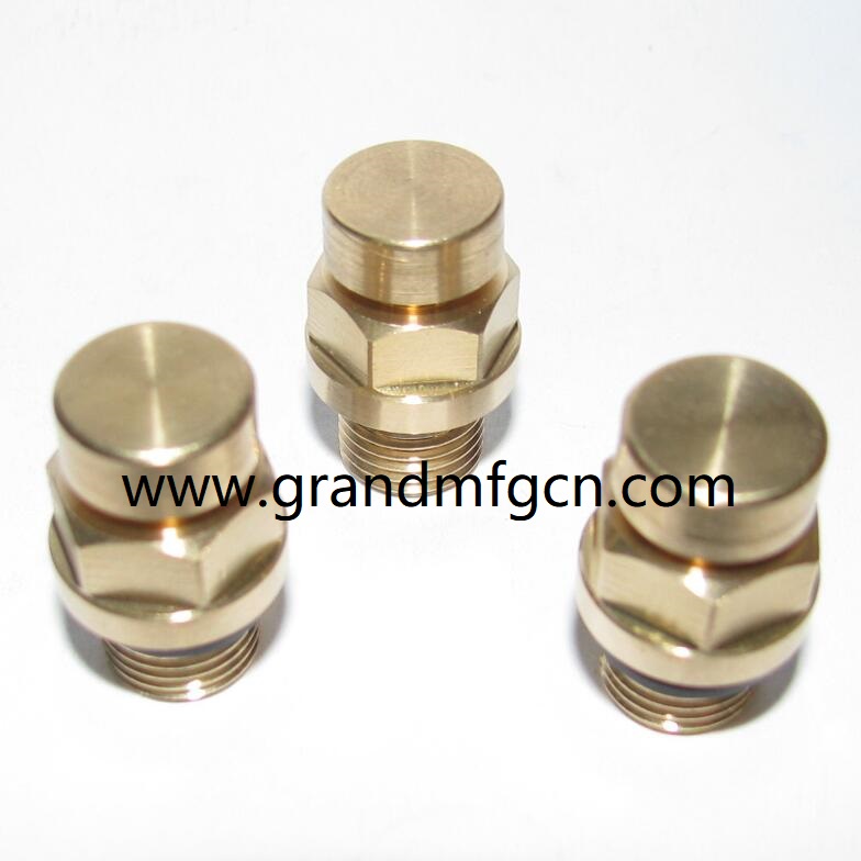 Circular Brass Breather Vent Plugs