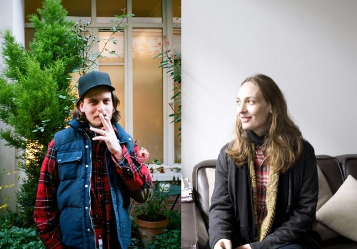 Oscar Tuazon, artist, and Dorothée Perret, editor Sight Unseen