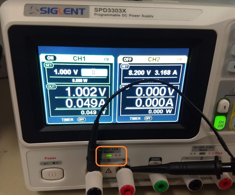 SPD constant current performance (current compliance protection) Siglent