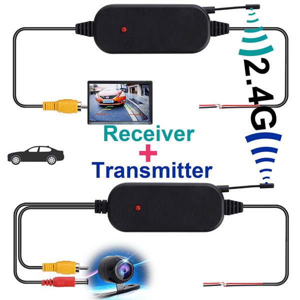Wireless Transmitter and Receiver for Backup Camera