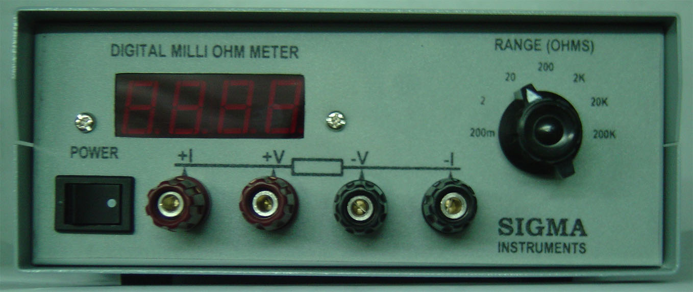 Micro Ohm Meters, Sigma Instruments Sunil Associates, Test and Measurement Instruments, New