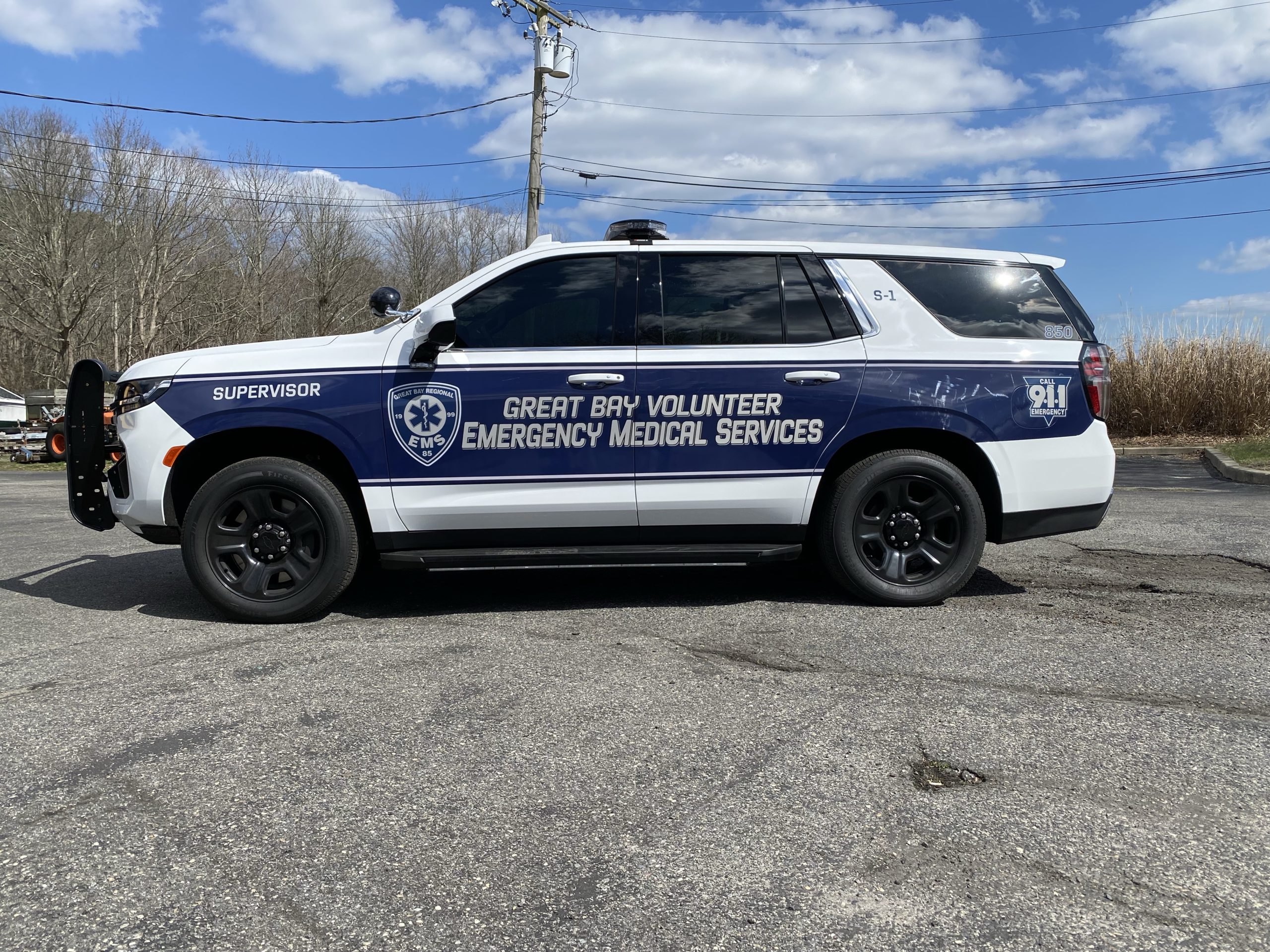 Emergency vehicle graphics — chief tahoe—great bay emergency medical