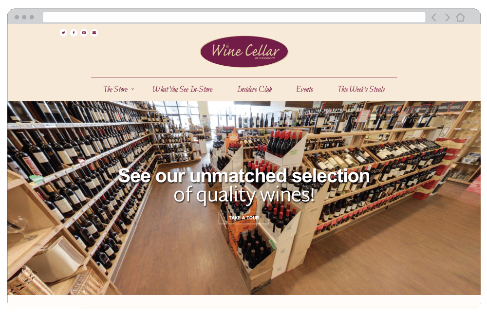 Wine Cellar of Wisconsin Signal Path Creative