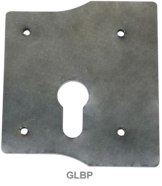 Standard locking plate for Gate Locking Bolt Locks