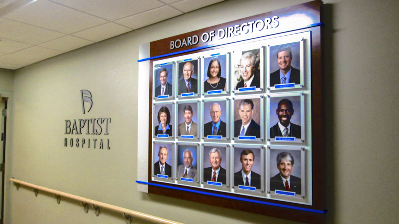 Sign Geek Recognition Displays, Donor Recognition Walls