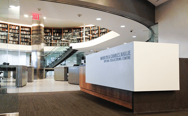 Wayfinding helps revitalize Toronto Reference Library Sign Media