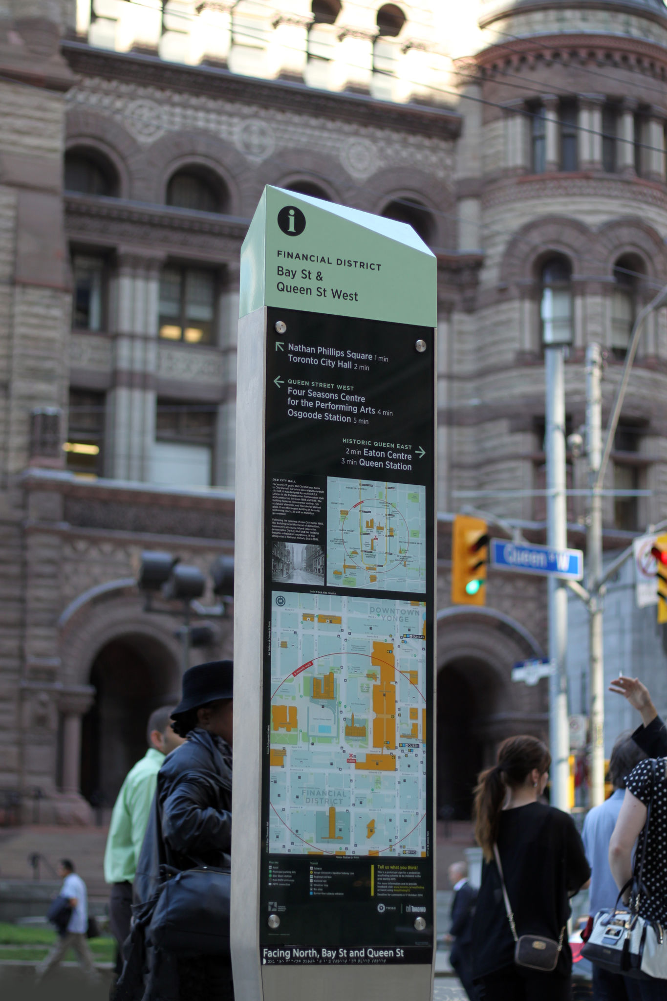 Wayfinding signs installed in downtown Toronto Sign Media