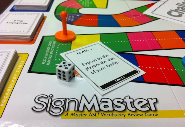 SignMaster A Master ASL! Vocabulary Review Game