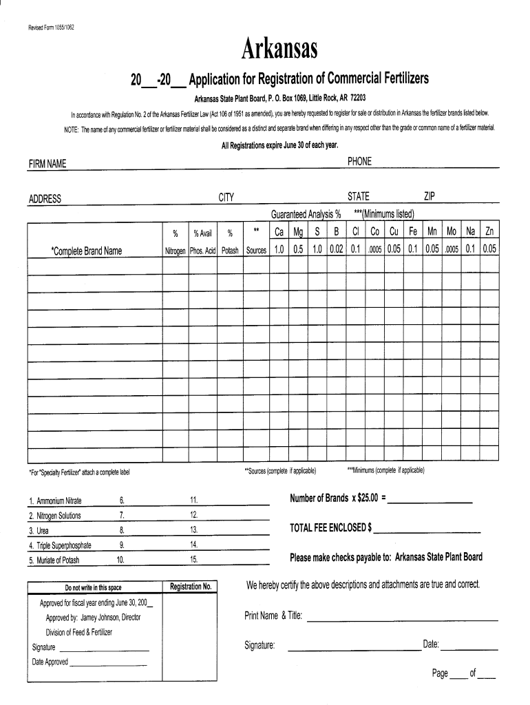 Arkansas State Plant Board Forms Complete with ease airSlate SignNow