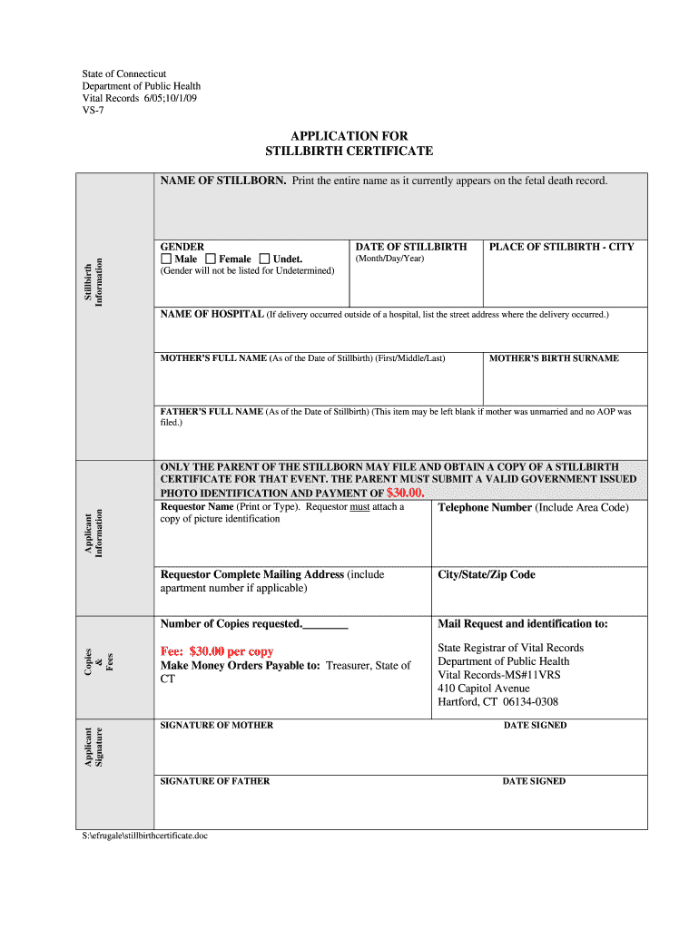 Baby Death Certificate Template 20092024 Form Fill Out and Sign