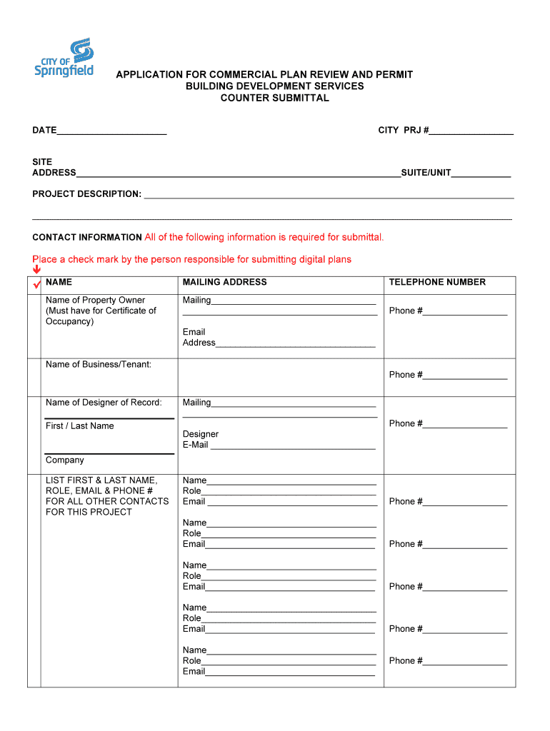 Building Permits Springfield Mo Complete with ease airSlate SignNow