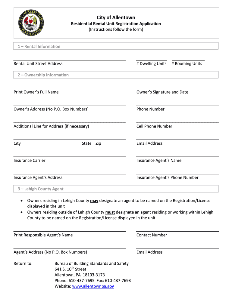 City of Allentown Complete with ease airSlate SignNow