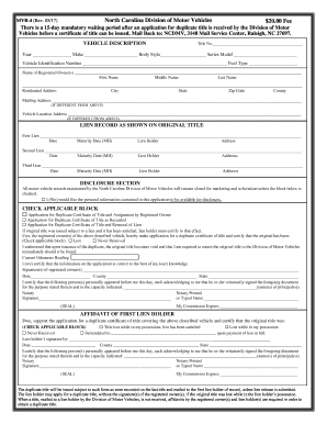 Mvr 4 - Fill Out and Sign Printable PDF Template | SignNow