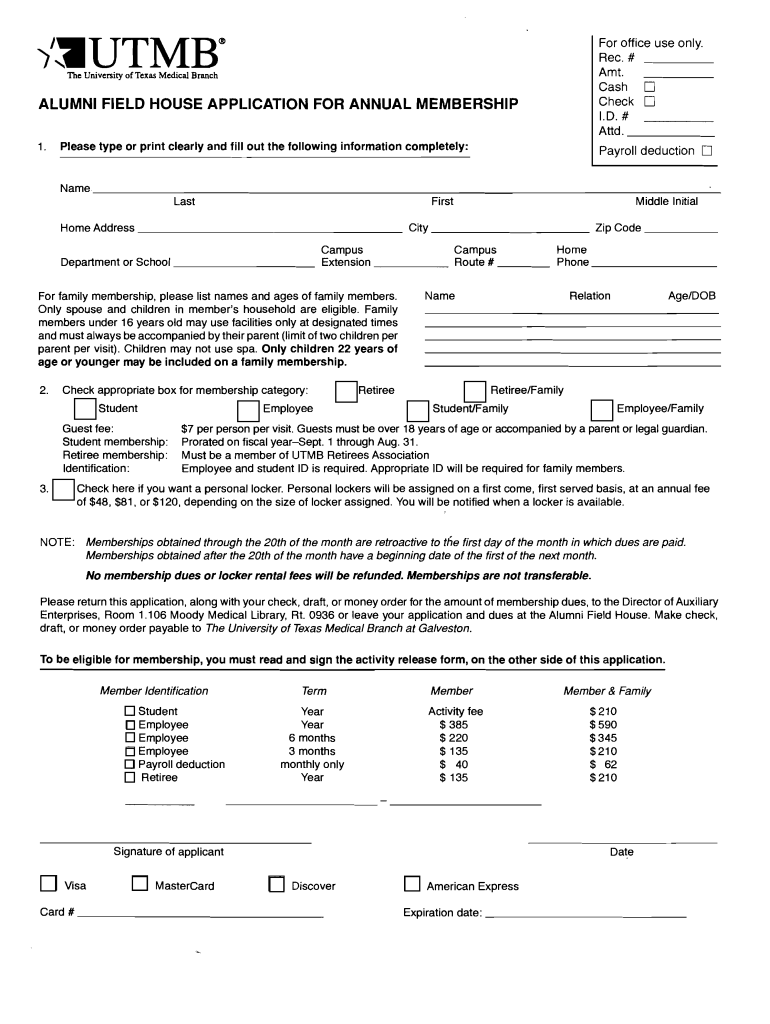 Utmb Alumni Field House Photos Complete with ease airSlate SignNow