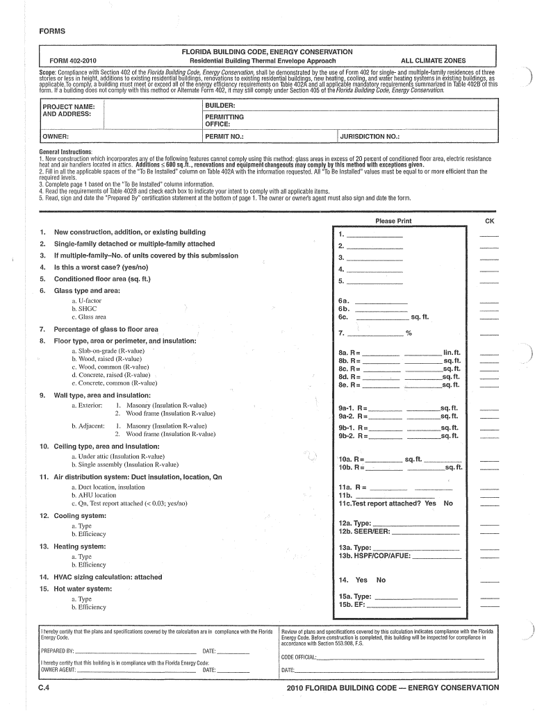 Florida Code 20102024 Form Fill Out and Sign Printable PDF Template