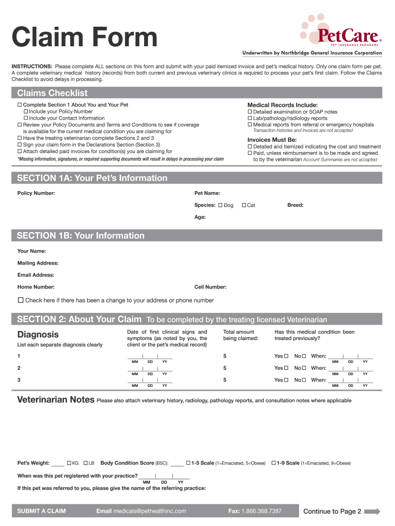 Zoetis Petcare Rewards Submission Form Fill Out and Sign Printable