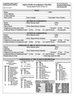 Checklist After Death of Parent PDF 2017-2025 Form - Fill Out and Sign