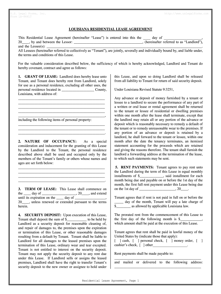 Takoma Park Standard Residential Lease Form AWS Fill Out and Sign