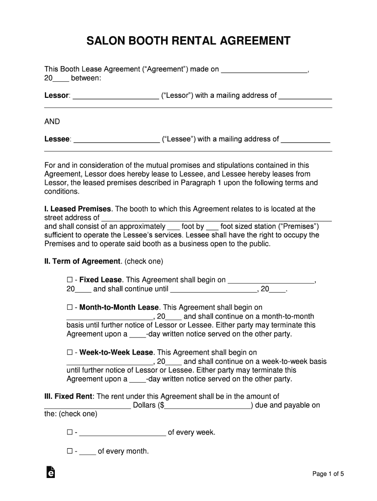 Vendor Rental Agreement Template Form Fill Out and Sign Printable PDF Template airSlate SignNow