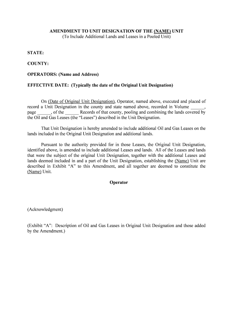 Unitisation agreements: key issues for drafting, reviewing and.
