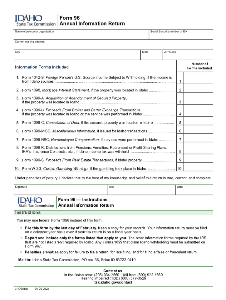 Types of Withholding Forms Idaho State Tax Commission Fill Out and