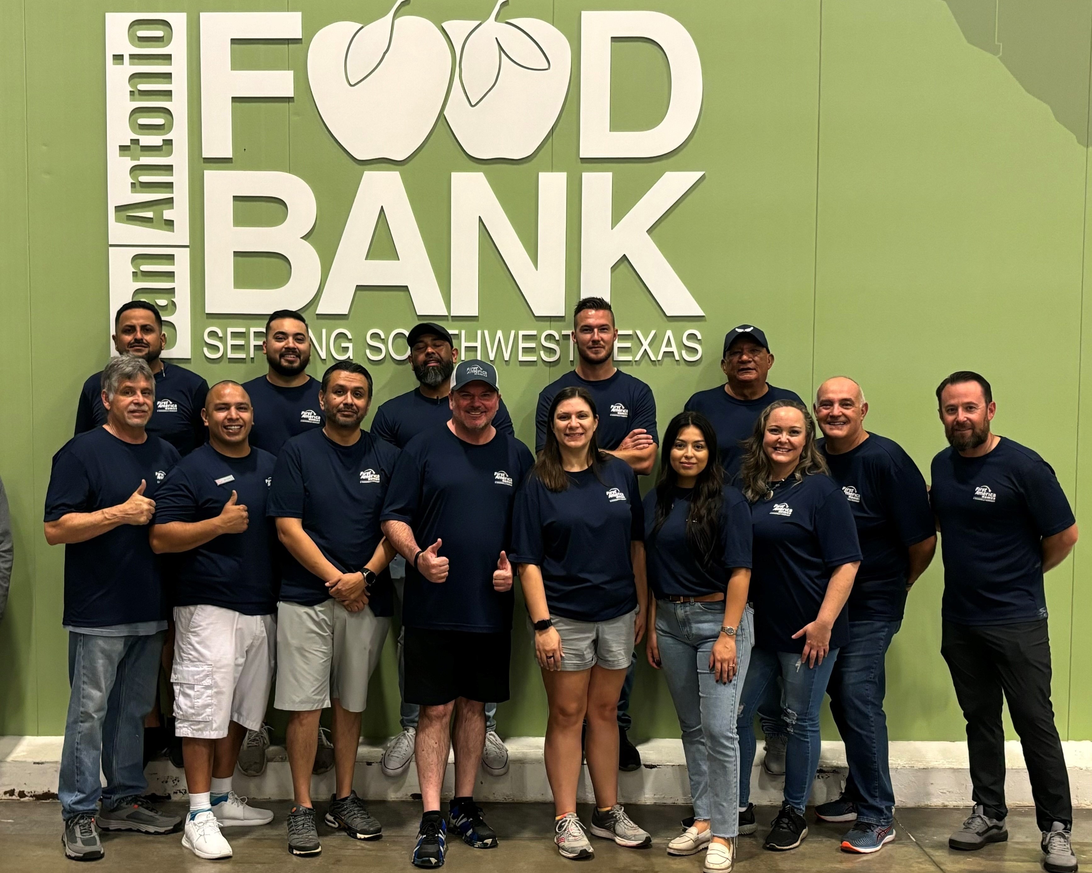 First America Homes hosts annual volunteer day at the local food bank