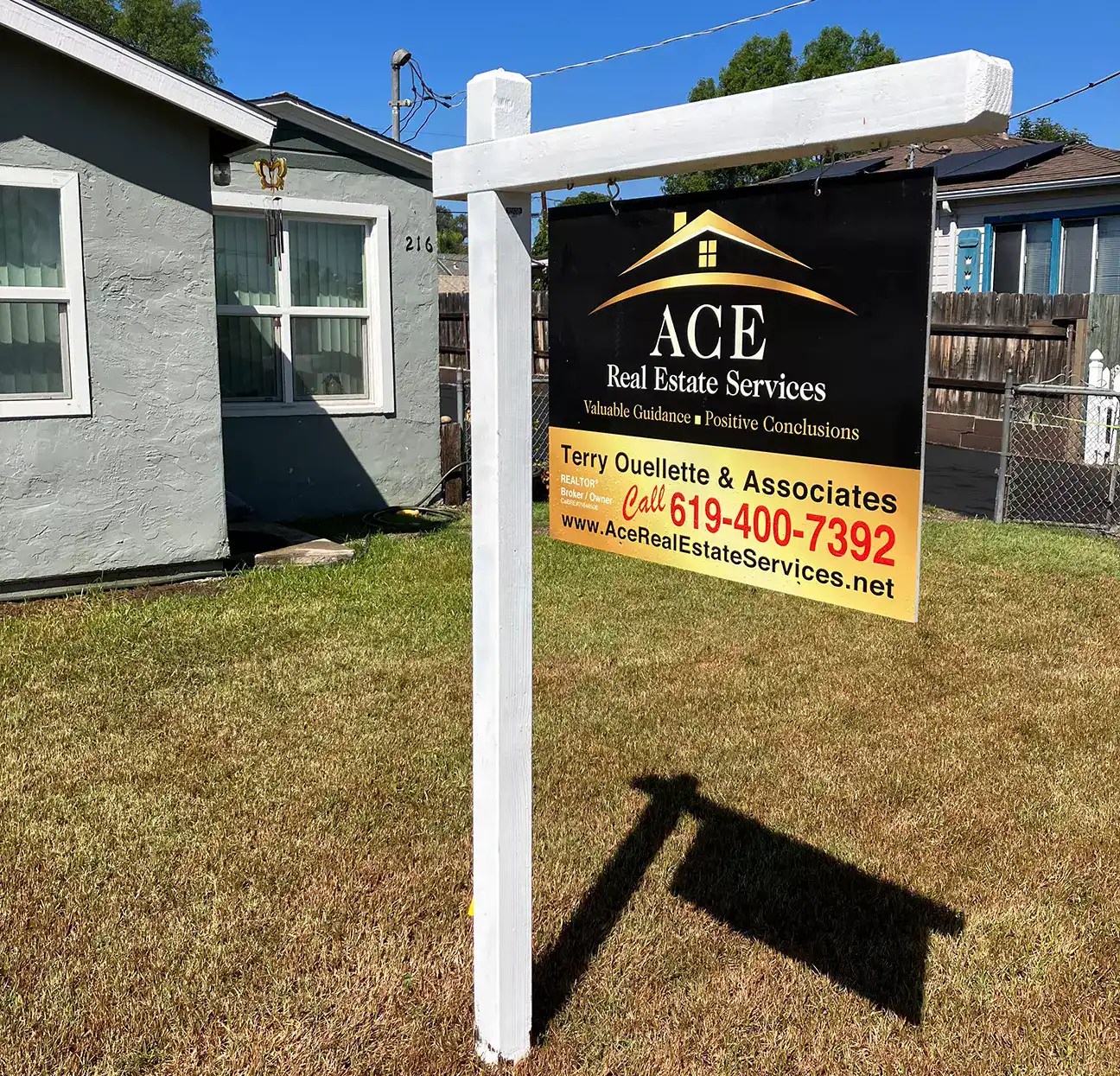 Sign Setting Installation Process