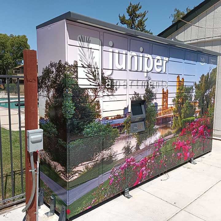 Juniper Apartments Sign Technology