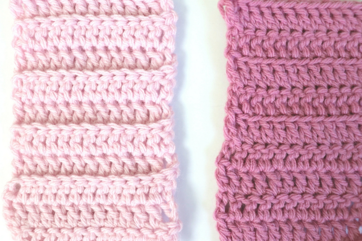 How to Crochet in the Front and Back Loops Only Sigoni Macaroni