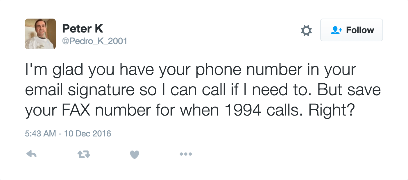 This Year's Funniest Tweets About Email Signatures Sigstr