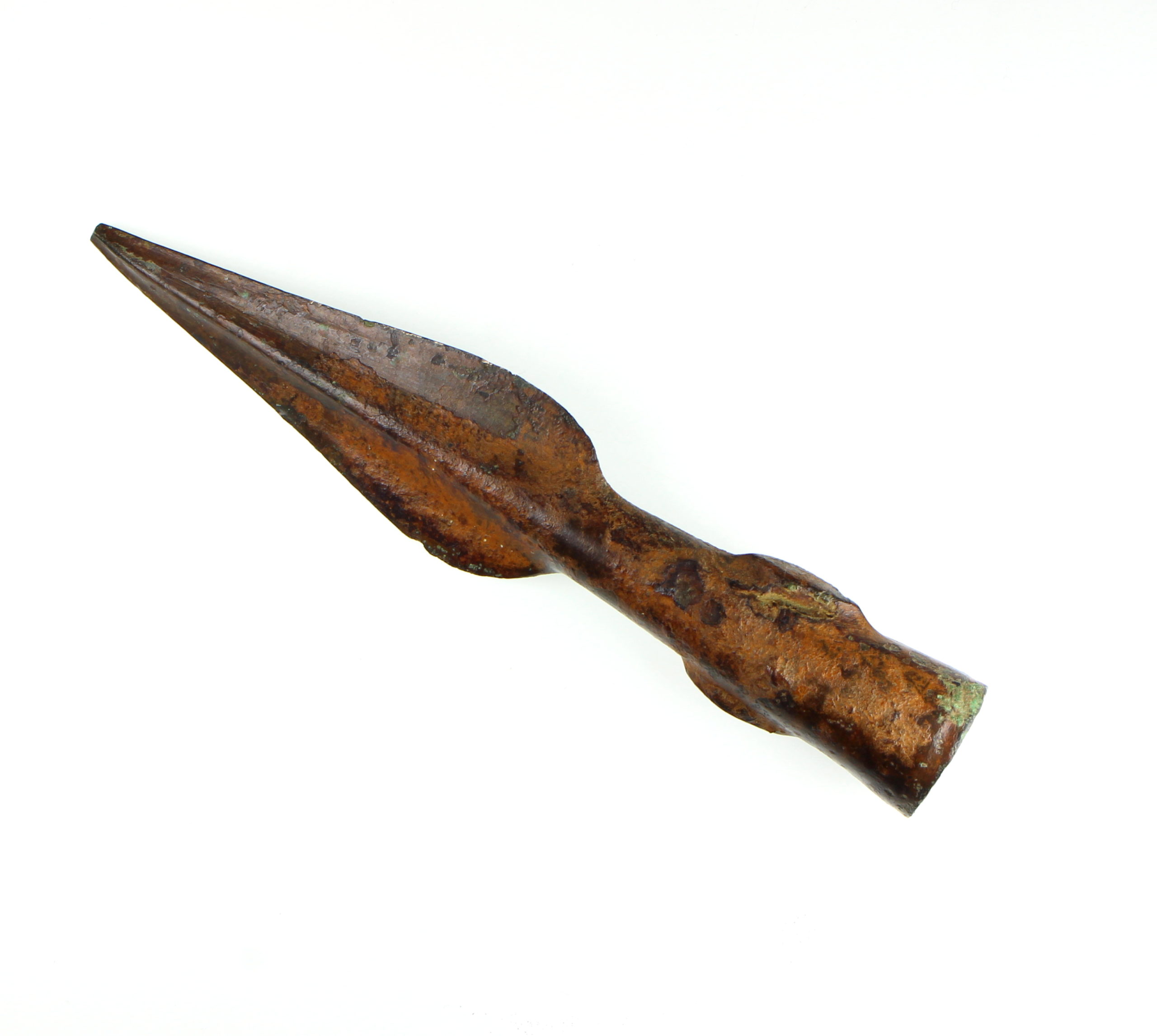 Bronze Age 15001400BC Bronze Looped & Socketed Spearhead Silbury