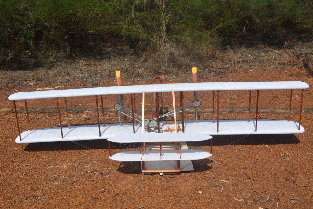 Wright Flyer Model - Kitty Hawk Airplane Model - Wright Brothers