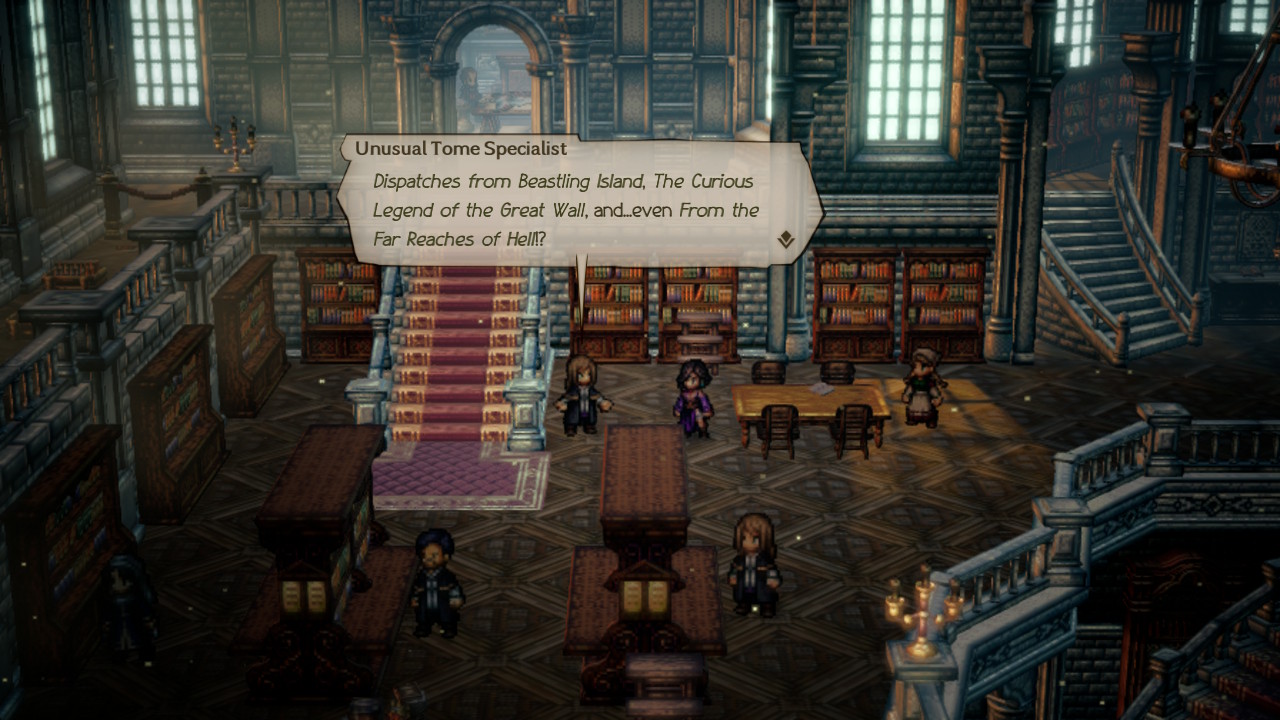 How to Finish the Octopath Traveler 2 Procuring Peculiar Tomes Side Story