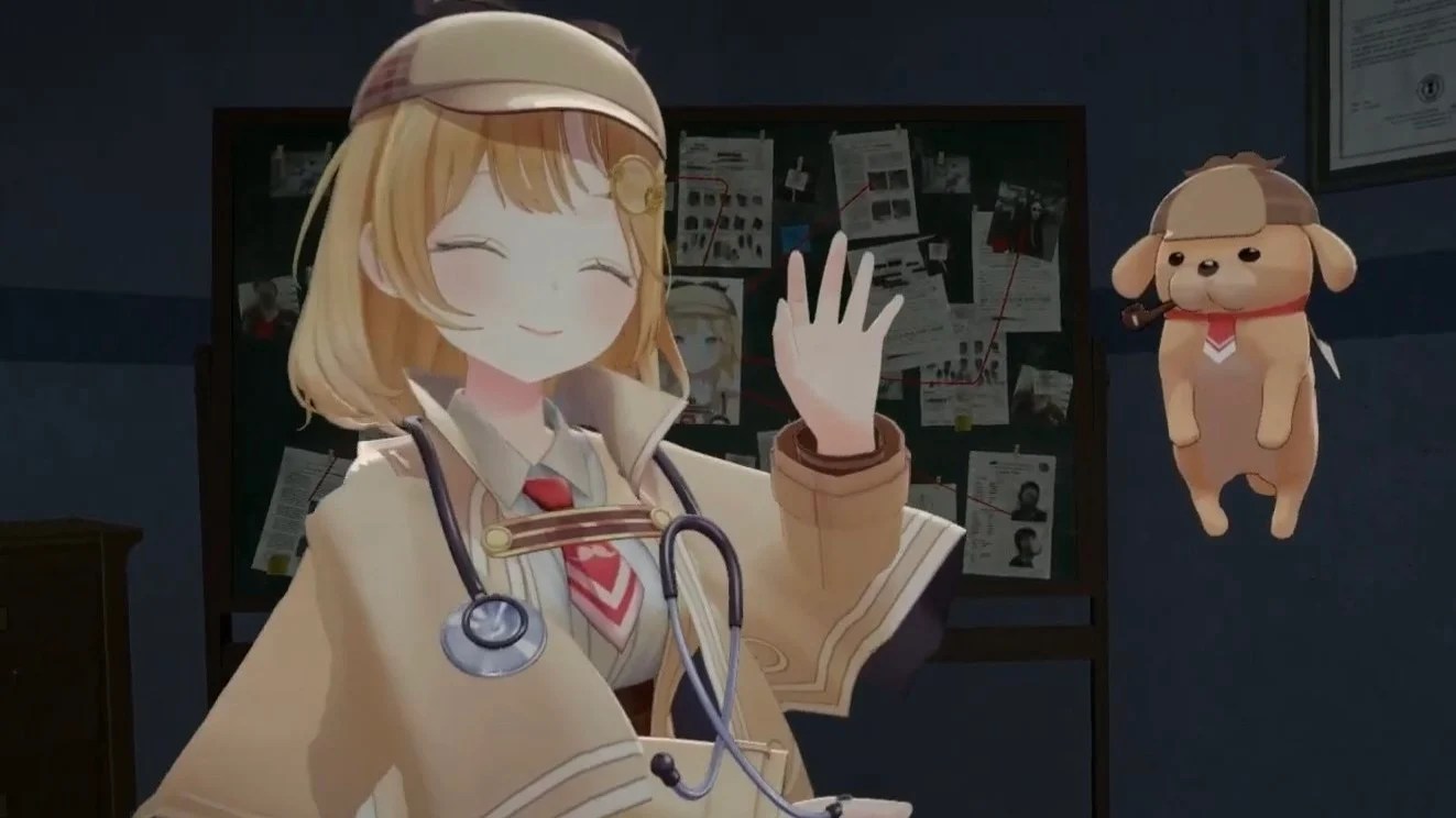 See Hololive Myth Vtuber Amelia Watson's 3D Model Debut