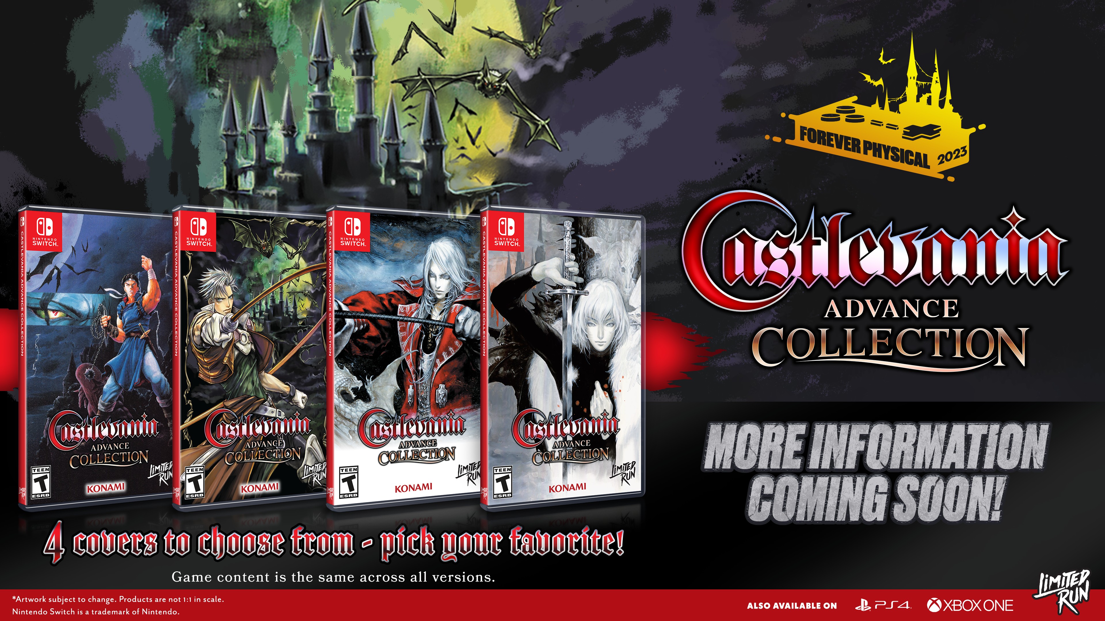 Castlevania Advance Collection Physical Copies Coming Siliconera