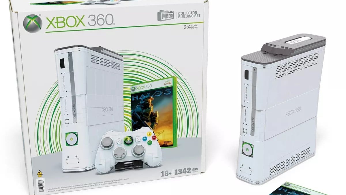 Build an Xbox 360 Out of Blocks with a LegoLike Mega Set Siliconera