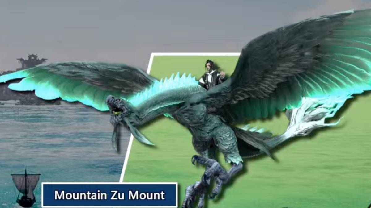 Mountain Dew FFXIV Dawntrail Event Adds Mountain Zu Mount - Siliconera