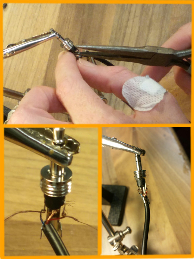 Solder on A pictorial howto guide for fixing your broken headphones
