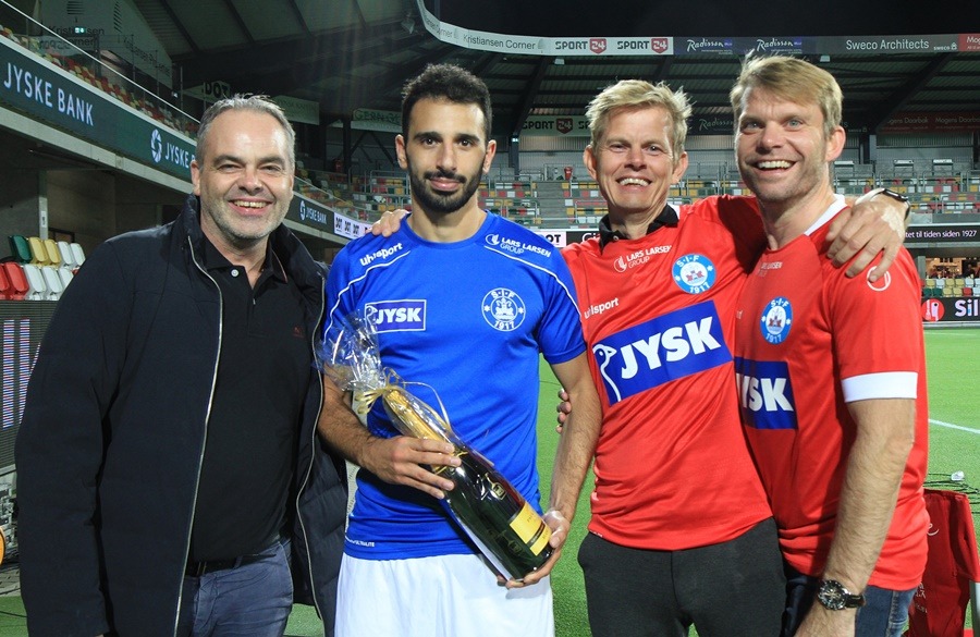 André Calisir blev Man of the Match