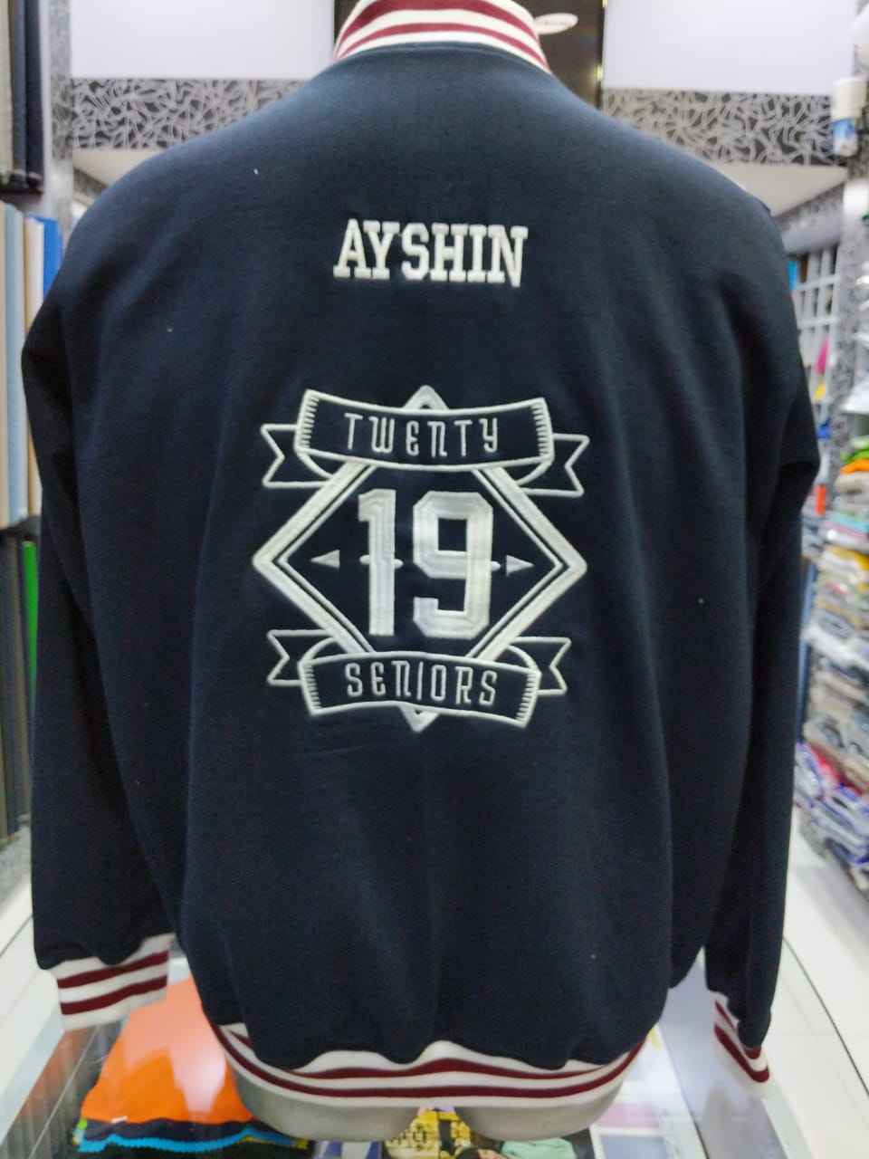 Custom Varsity Jacket Dubai Silky Uniforms