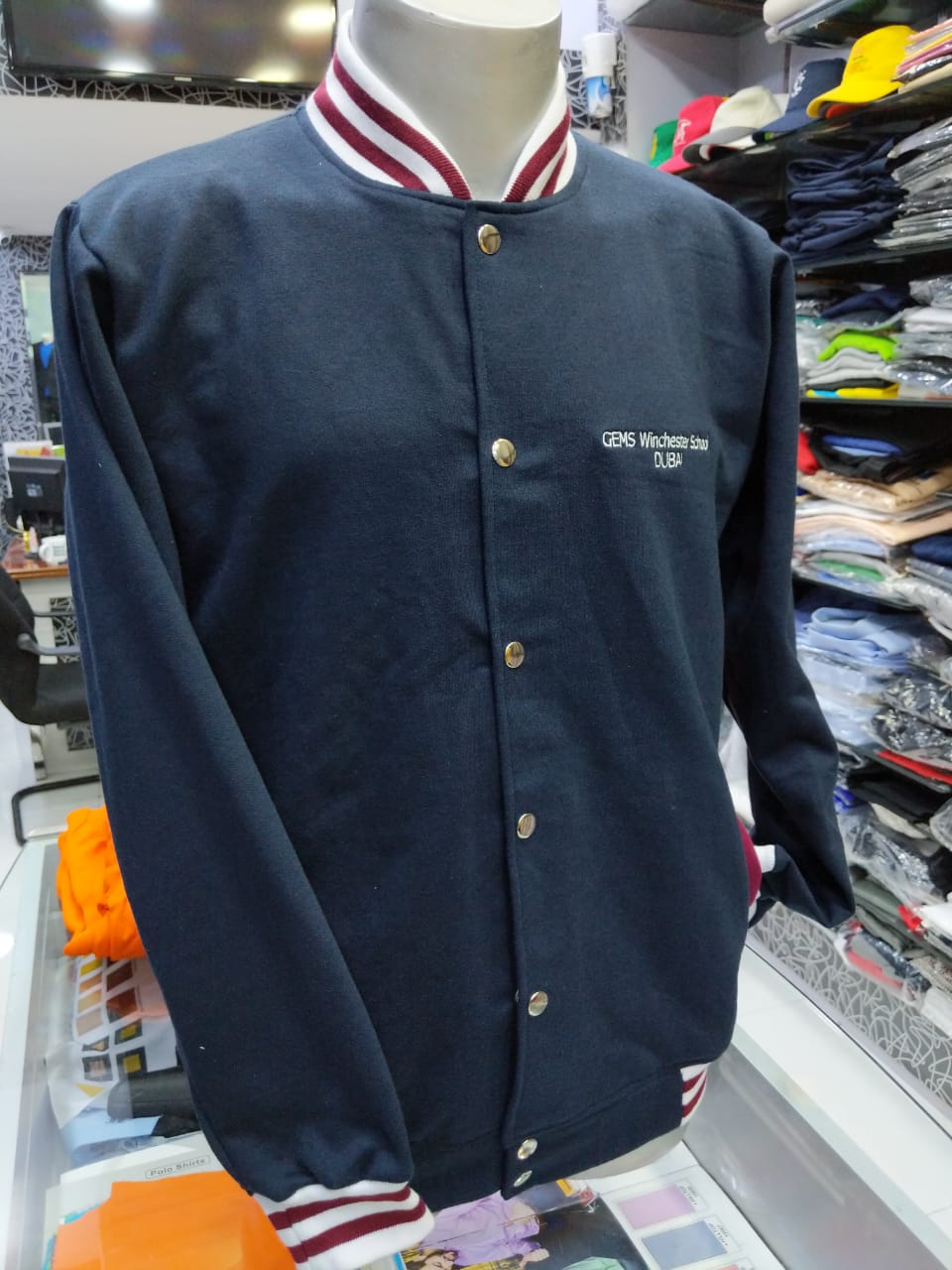 Custom Varsity Jacket Dubai Silky Uniforms