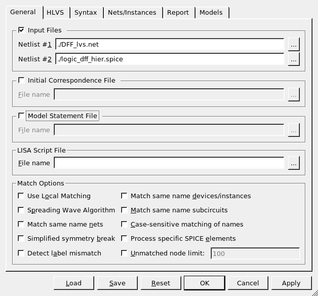 Initial Correspondence File