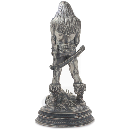 Buy 6 oz Antique Finish The Barbarian Silver Statues