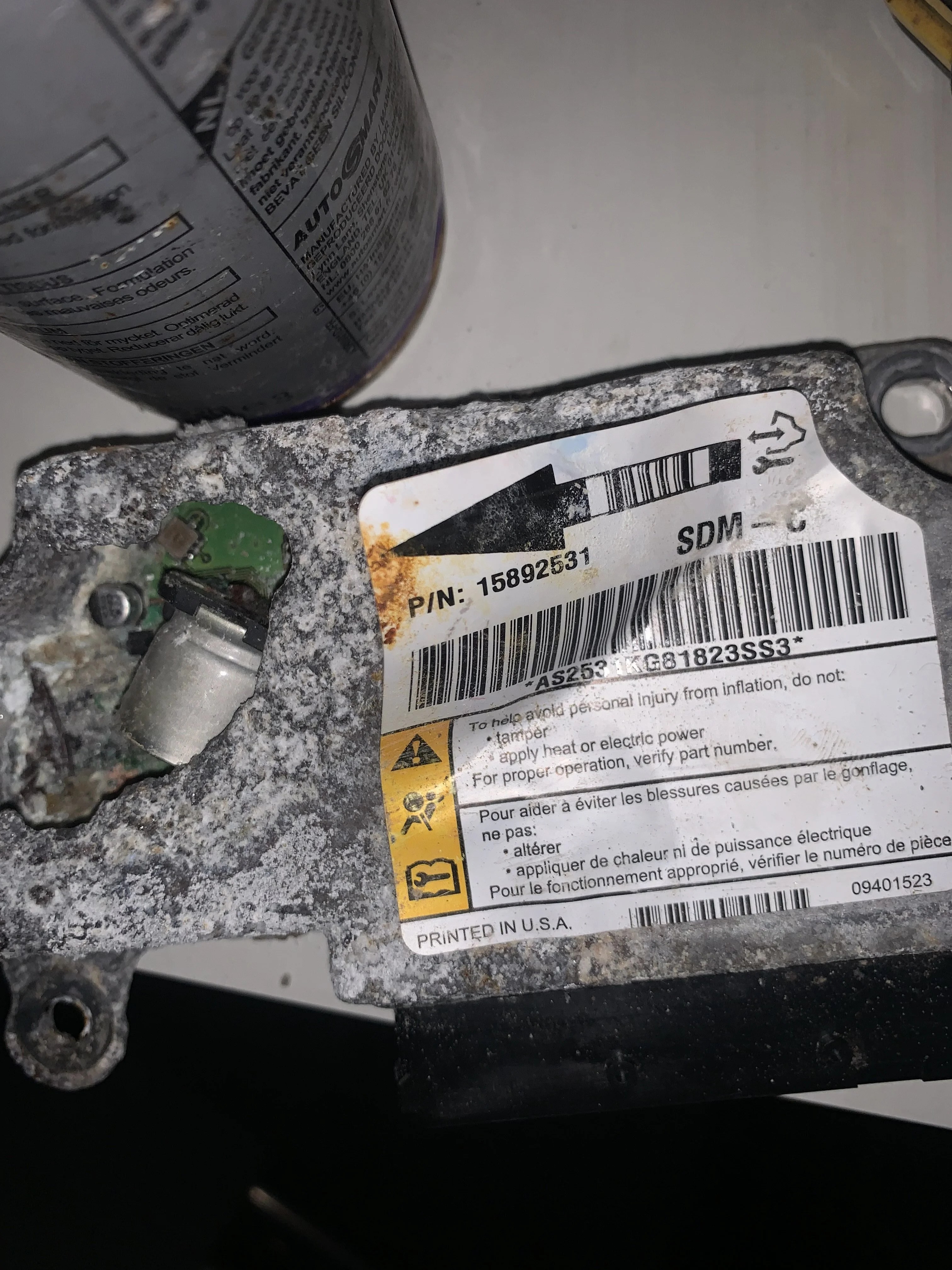 2008 Silverado airbag module Chevy Silverado and GMC Sierra Forum
