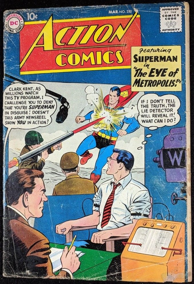  Action Comics (1938) 250 Superman FR/GD (1.5)