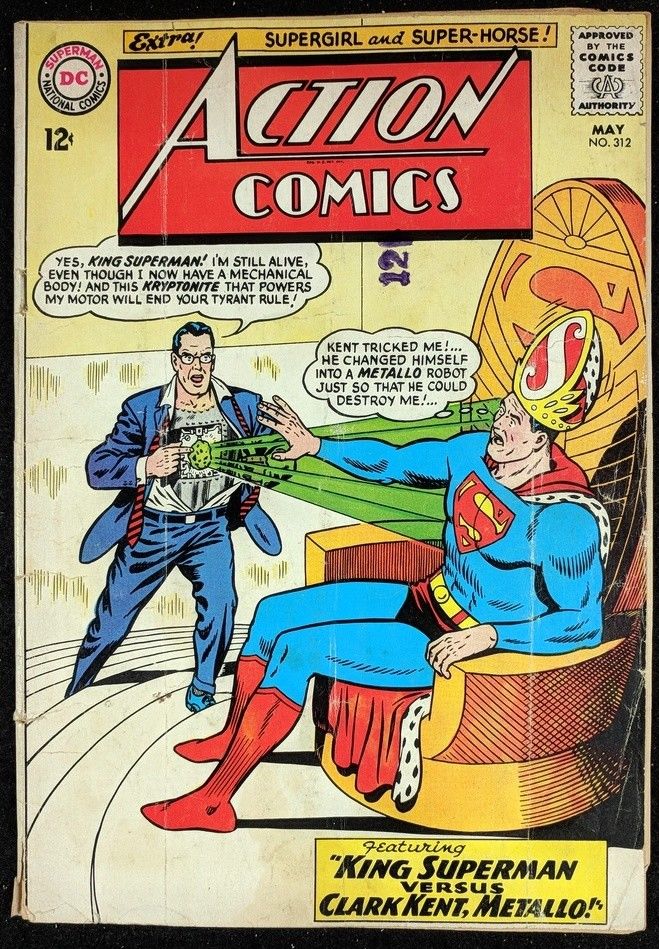  Action Comics (1938) 312 GD (1.8) Superman