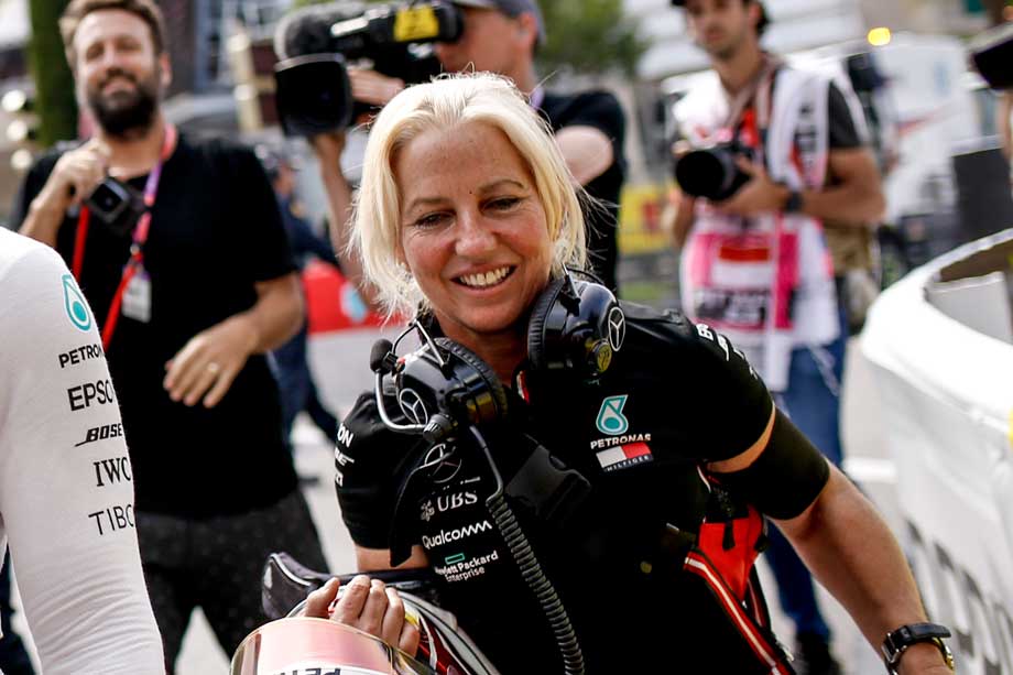 Video: Lewis Hamilton Pushes Angela Cullen Into A River! - Silver Arrows Net