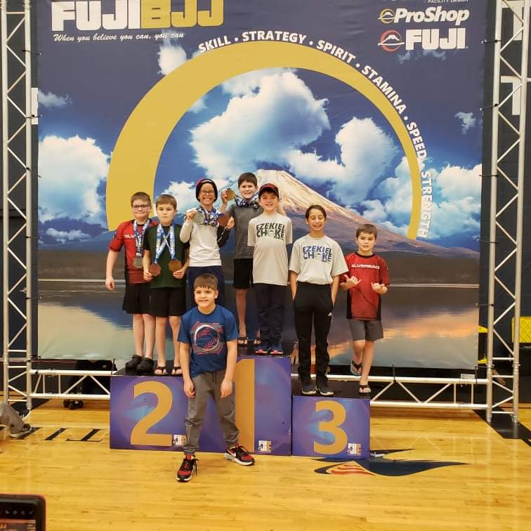 Silverback BJJ competes at Fuji BJJ tournament in Stoughton, WI