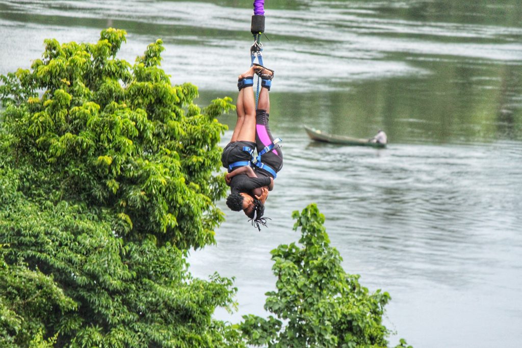 Bungee Jumping in Jinja on River Nile Uganda Adventure